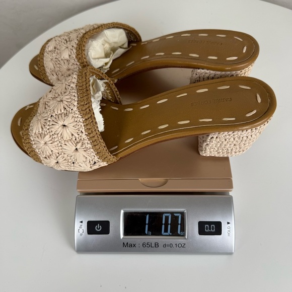 CARRIE FORBES Abdel Raffia Mules - Picture 14 of 14